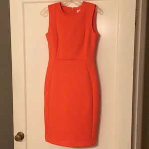 Calvin Klein Sleeveless Tailored Dress
